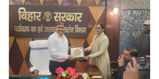 डॉ. सुनील कुमार ने पर्यावरण, वन एवं जलवायु परिवर्तन मंत्री के रूप में ग्रहण किया पदभार