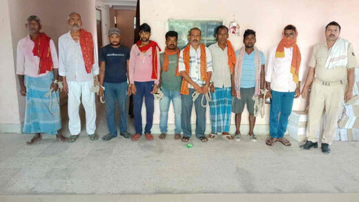 लखीसराय में शराबबंदी पर सख्ती, अलग-अलग स्थानों पर छापेमारी में कई गिरफ्तार