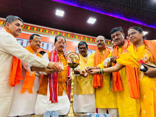भाजपा की विस्तृत कार्यसमिति बैठक, मिशन 2025 की तैयारी शुरू