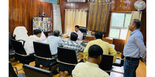 आगामी लोकसभा चुनाव की तैयारियों को लेकर बैठक आयोजित