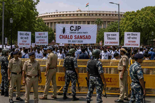संसद सत्र के बीच CJP का मार्च, दिल्ली में थ्री-टियर सुरक्षा और धारा 163 लागू