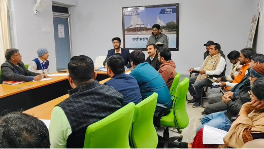 ट्रैफिक जाम और यातायात समस्याओं के समाधान के लिए बैठक