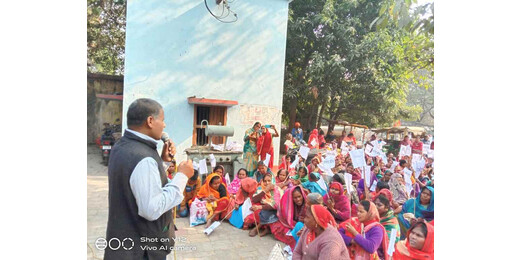 मनरेगा मजदूरों के संघर्ष में सुनील कुमार का साथ, धरना प्रदर्शन को मिला कलाकारों का समर्थन