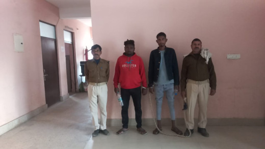 शराब तस्करी में दो गिरफ्तार, न्यायिक हिरासत में भेजा गया