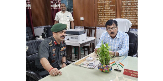 आरडीएस कॉलेज पहुंचे सेना के अधिकारी, कैडेटों को रक्षा सेवाओं में करियर पर दिए अहम सुझाव