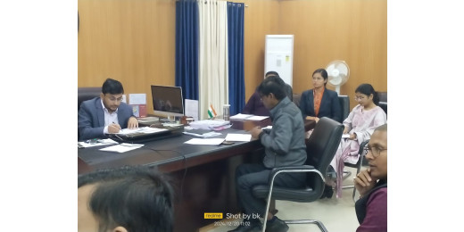 जिलाधिकारी ने की अंचलवार समीक्षा बैठक