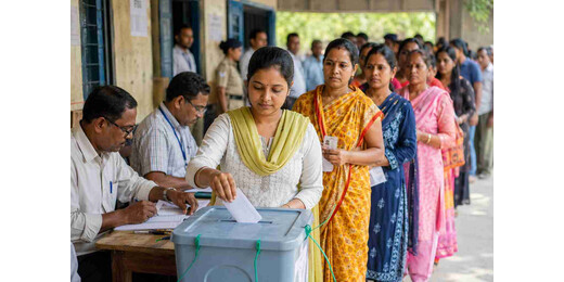 बंगाल चुनाव : दोपहर 1 बजे तक 62 प्रतिशत से ज्यादा वोटिंग, छिटपुट हिंसा की घटनाएं