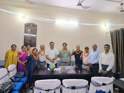 राम मनोहर लोहिया कॉलेज में शिक्षक संघ का चुनाव, डॉ. अशोक कुमार साह बने अध्यक्ष