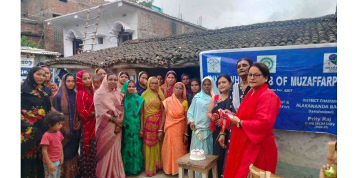 इनरव्हील क्लब मुजफ्फरपुर ने महिलाओं व बच्चों संग मनाया मित्रता दिवस