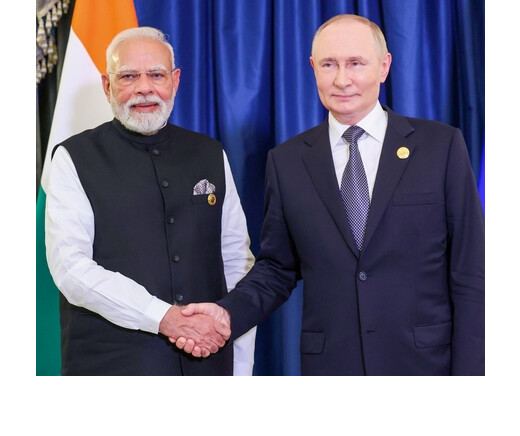 प्रधानमंत्री मोदी ने रूस के राष्ट्रपति पुतिन को 73वें जन्मदिन की दी बधाई