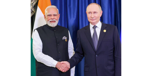 प्रधानमंत्री मोदी ने रूस के राष्ट्रपति पुतिन को 73वें जन्मदिन की दी बधाई