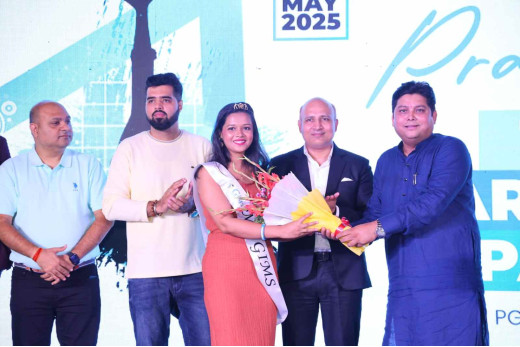 जीआईएमएस संस्थान में पासआउट विद्यार्थियों को दी गई भावभीनी विदाई, फैशन शो और डीजे नाइट ने बांधा समां 