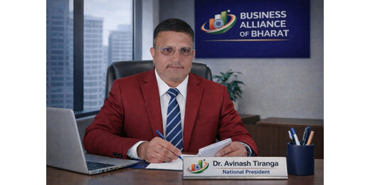 अविनाश तिरंगा बने बिज़नेस एलायंस ऑफ भारत के राष्ट्रीय अध्यक्ष, संगठन को मिला नया नेतृत्व