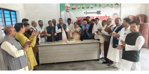 धूमधाम से मनाया गया मुख्यमंत्री नीतीश कुमार का 74वां जन्मदिन