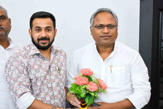 जदयू संगठन की मजबूती को लेकर मनीष वर्मा से संतोष भास्कर की मुलाकात, रणनीति पर हुई चर्चा