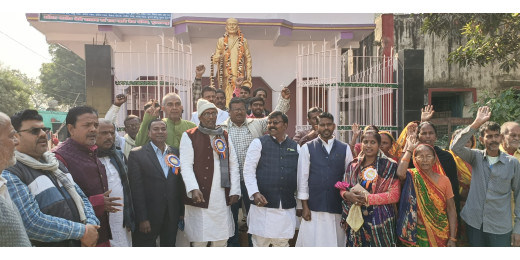 संत गाडगे जी की पुण्यतिथि पर की गई श्रद्धांजलि अर्पित