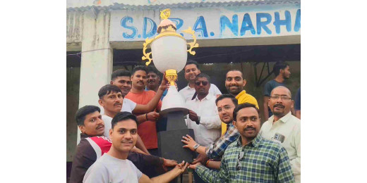 पुलिस सप्ताह दिवस पर पुलिस और पत्रकार के बीच क्रिकेट टूर्नामेंट आयोजित