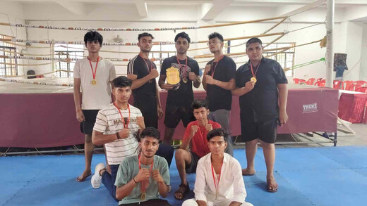 बिहार स्टेट मुआय थाई चैम्पियनशिप में लखीसराय का दबदबा, 9 खिलाड़ियों ने जीते स्वर्ण पदक