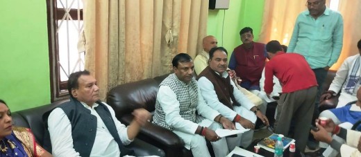 कार्यकर्ता सम्मेलन को सफल बनाने के लिए जदयू नेताओं ने की बैठक