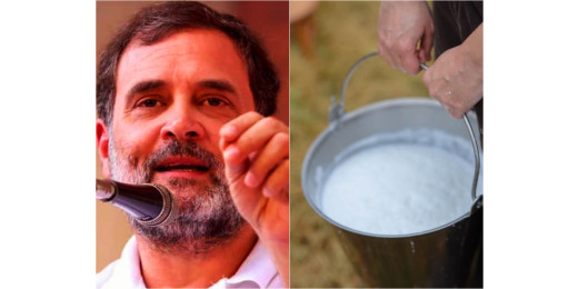 राहुल गांधी के बयान से सदमे में आया युवक, बाल्टी से गिर गया 5 लीटर दूध, केस दर्ज