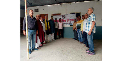 देश पहले की भावना के साथ बैरिया में पूर्व सैनिकों ने दोहराया राष्ट्र सेवा का संकल्प