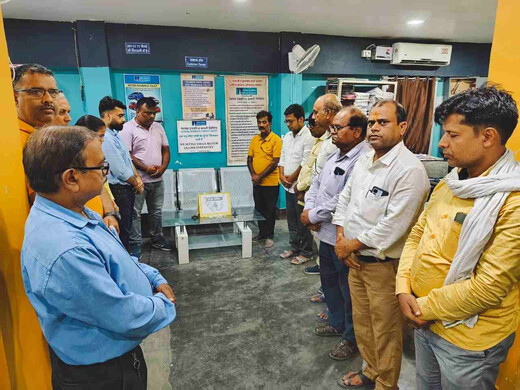  नेशनल इंश्योरेंस कंपनी मुजफ्फरपुर शाखा ने दिवंगत संतोष जालान को दी श्रद्धांजलि