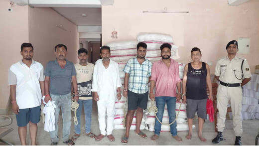 लखीसराय में शराबबंदी कानून का शिकंजा, सात पियक्कड़ दबोचे गए
