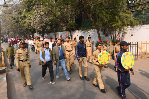 राष्ट्रीय मतदाता दिवस पर मुजफ्फरपुर में मतदाता जागरूकता पदयात्रा, युवाओं ने लिया लोकतांत्रिक भागीदारी का संकल्प