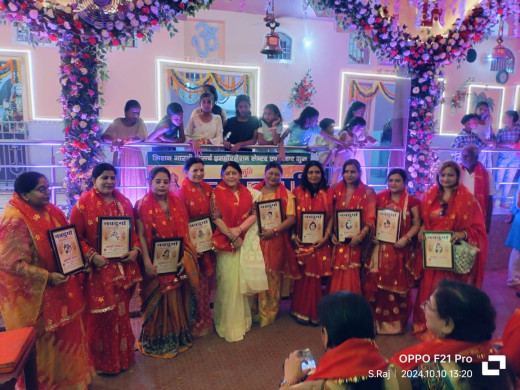 मुजफ्फरपुर की नौ महिलाएं नवदुर्गा शक्ति सम्मान से सम्मानित