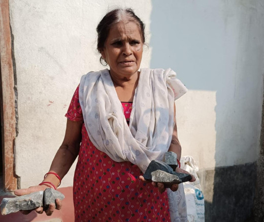 जयप्रकाश नगर में पत्थरबाजी का आतंक, दहशत में मोहल्लेवासी
