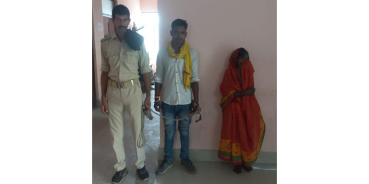 अवैध शराब मामले में महिला सहित दो गिरफ्तार