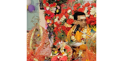 भागवत कथा में छठे दिन हुआ राम लला का वर्णन