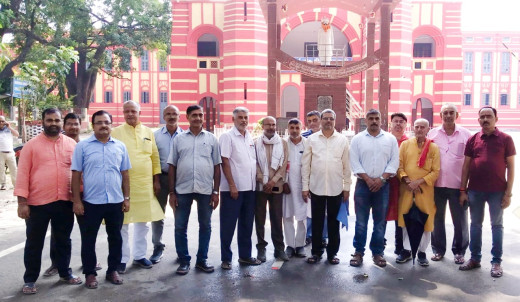 लंगट सिंह कॉलेज में संस्थापक बाबू लंगट सिंह की जन्म जयंती पर समारोह का आयोजन