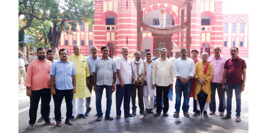 लंगट सिंह कॉलेज में संस्थापक बाबू लंगट सिंह की जन्म जयंती पर समारोह का आयोजन