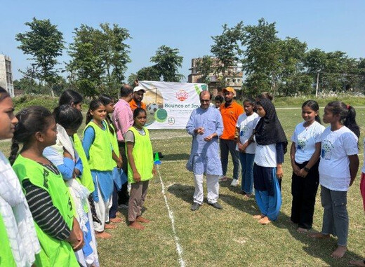 सशक्त फाउंडेशन द्वारा दो दिवसीय खेल शिविर का आयोजन, बालिकाओं ने दिखाई प्रतिभा