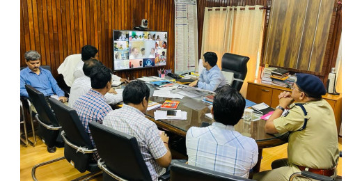चेहल्लुम व जन्माष्टमी पर्व पर विधि व्यवस्था संधारण हेतु बैठक आयोजित