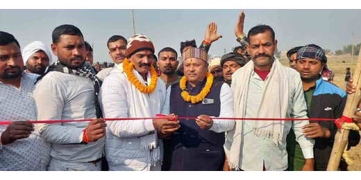 मकर संक्रांति पर विराट कुश्ती दंगल, पहलवानों ने दिखाया दमखम