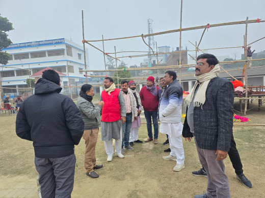 संविधान गौरव दिवस की तैयारी हेतु एमबीबीएल महाविद्यालय में हुई बैठक