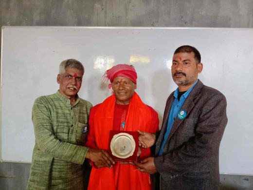 7वें जन औषधि सप्ताह पर कठपुतली कलाकार सुनील सरला सम्मानित