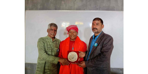 7वें जन औषधि सप्ताह पर कठपुतली कलाकार सुनील सरला सम्मानित