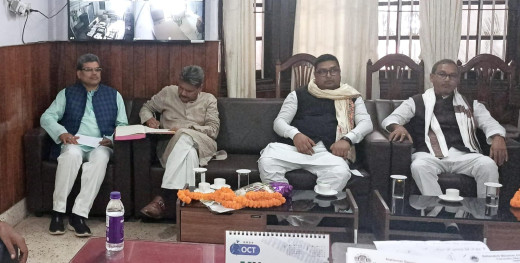 शिक्षा मंत्री सुनील कुमार ने लंगट सिंह कॉलेज का किया दौरा, शैक्षणिक गुणवत्ता और आधारभूत सुविधाओं पर की चर्चा