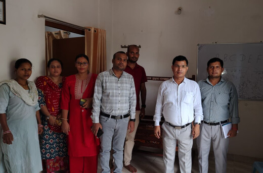 विशिष्ट दत्तक ग्रहण संस्थान का डीएलएसए सचिव ने किया निरीक्षण, व्यवस्थाओं का लिया जायजा