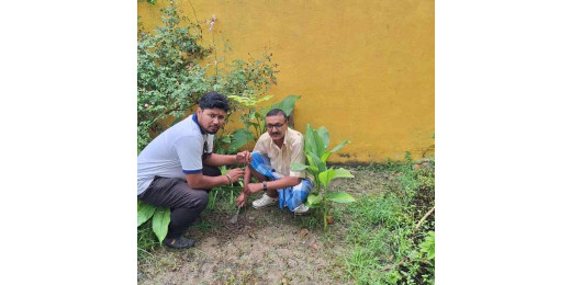 कैरस लेबोरेटरीज प्राइवेट लिमिटेड का वृक्षारोपण अभियान