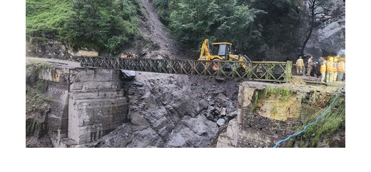 उत्तरकाशी आपदा : सेना और बीआरओ ने धराली में 90 फुट लंबा बेली ब्रिज बनाकर बहाल की कनेक्टिविटी