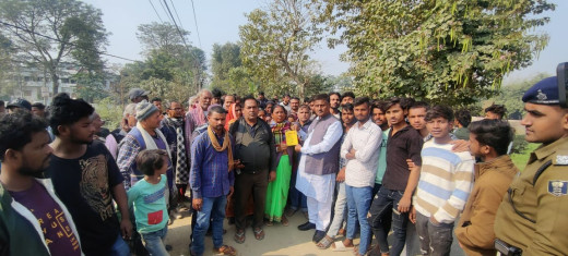 अजीत कुमार ने किया निमंत्रण दो अभियान के तहत कई गांवों का दौरा 