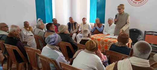 पेंशनर समाज का जिला प्रतिनिधि चयन, अर्जुन पंडित को सर्वसम्मति से जिम्मेदारी