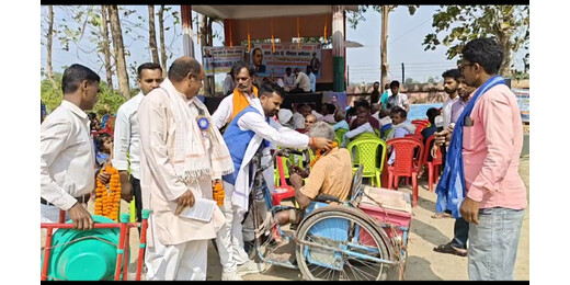 वैशाली में सेवा का सराहनीय अभियान, जरूरतमंदों को आत्मनिर्भर बनाने की पहल