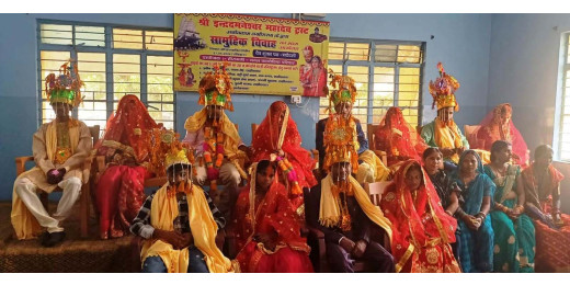 रजौनाचौकी अशोकधाम में सामूहिक विवाहोत्सव आयोजित