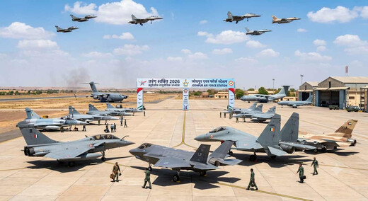 अमेरिकी F-35 से लेकर राफेल तक, जोधपुर में वायुसेना का मेगा शक्ति प्रदर्शन  