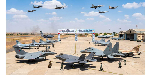 अमेरिकी F-35 से लेकर राफेल तक, जोधपुर में वायुसेना का मेगा शक्ति प्रदर्शन  